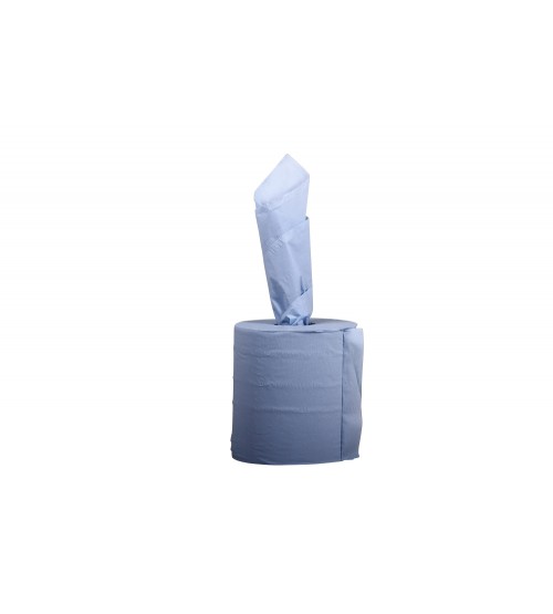 2 Ply Blue Centrefeed Paper Towel (pack of 6)